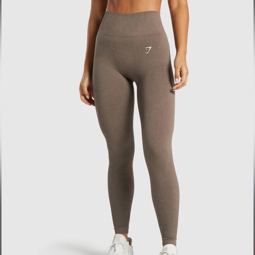 Gymshark Mineral Brown Seamless Leggings